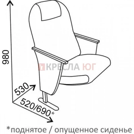 Кресло Дрезден Люкс Кресло Дрезден Люкс